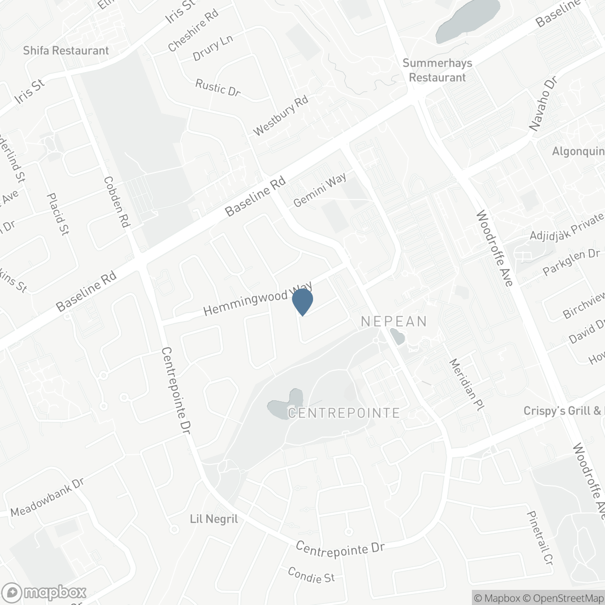 7 WESTPOINTE CRESCENT, Ottawa, Ontario K2G 5Z1